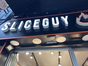 Outdoor look  at Sliceguy Pizza in Istanbul