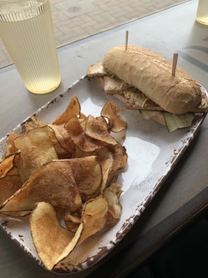 Tofu Bahn Mi at New Day Eatery in Port Angeles