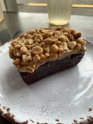 Peanut Butter Brownie at New Day Eatery in Port Angeles