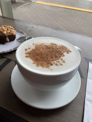 O my chai at New Day Eatery in Port Angeles