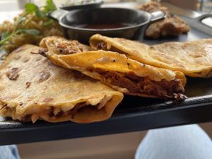 Quesabirria  at New Day Eatery in Port Angeles