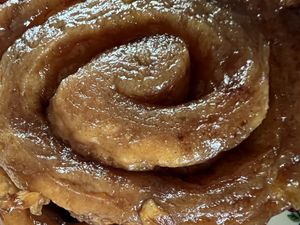 Vegan sticky bun!  at New Day Eatery in Port Angeles