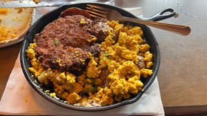   at New Day Eatery in Port Angeles