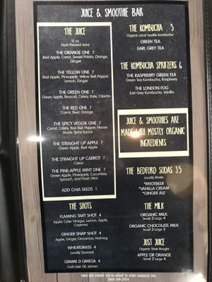 Drinks at New Day Eatery in Port Angeles