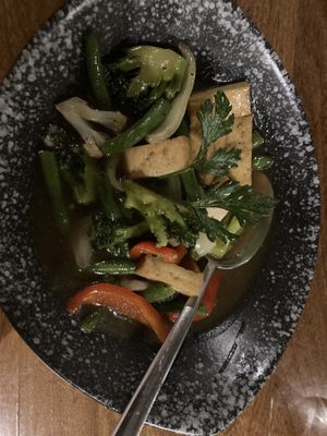 Black pepper stir-fry with tofu, assez fort    at At Bangkok in Zadar