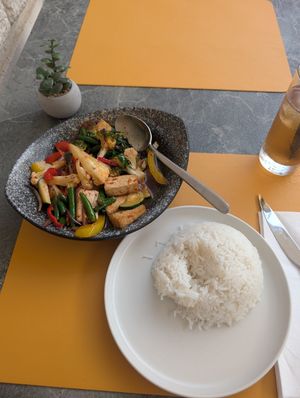 The food was very nice, and the staff was incredibly kind. So happy about the entire veggie/ vegan menu. at At Bangkok in Zadar