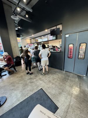 Order and Kitchen Area   at Odd Burger in Ottawa