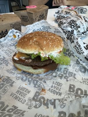 Vegan Vopper  at Odd Burger in Ottawa