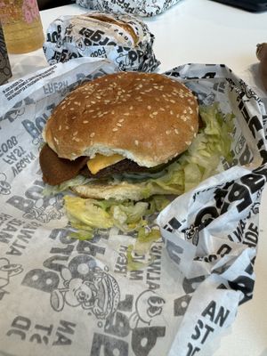 Vegan Bacun Famous Melt  at Odd Burger in Ottawa