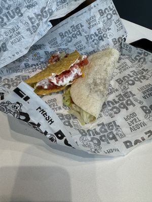 Vegan Hard and Soft Tacos  at Odd Burger in Ottawa