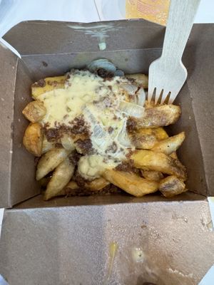 Vegan Famous Fries   at Odd Burger in Ottawa