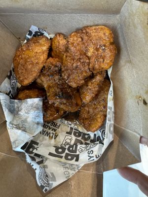 Vegan Korean Sesame Wingalings  at Odd Burger in Ottawa