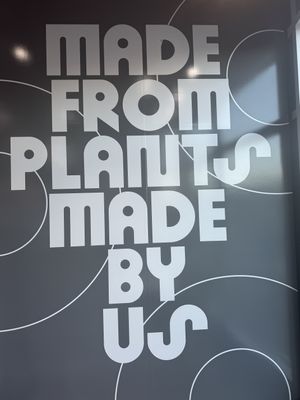 Sign Inside  at Odd Burger in Ottawa