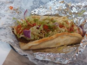 Gyro at Odd Burger in Ottawa