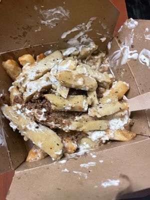 Chickun Bacun Ranch Poutine  at Odd Burger in Ottawa