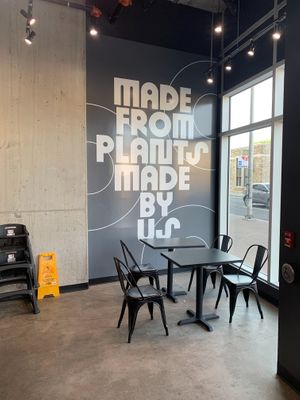 Interior at Odd Burger in Ottawa