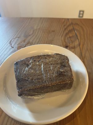 Vegan banana breadd #Veganuary at Mount Currie Coffee Company in Pemberton