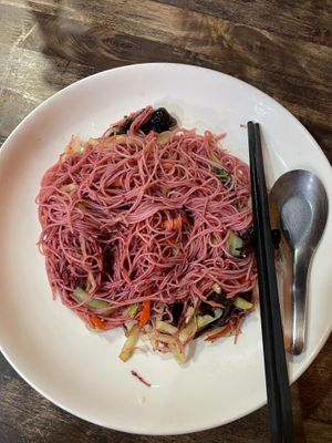 Hong Zao Fried Mee Hoon
 at Borneo Delight in Kuching