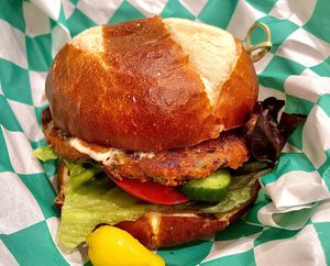 Original house made Veggie Burger✨delicious   at Othello's in Woodland Hills