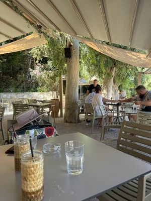 Beach bar  at Paralos Beach Bar in Stoupa