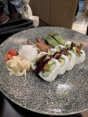 Super veganes Sushi at Kaiso Restaurant in Leonberg