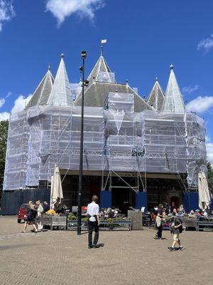 Outside   at Waag in Amsterdam
