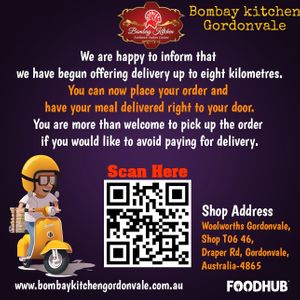   at Bombay Kitchen in Gordonvale