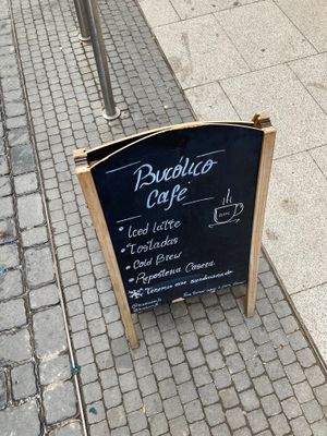 at Bucólico Café in Madrid