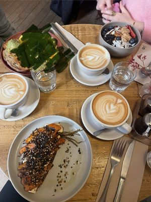   at Bucólico Café in Madrid