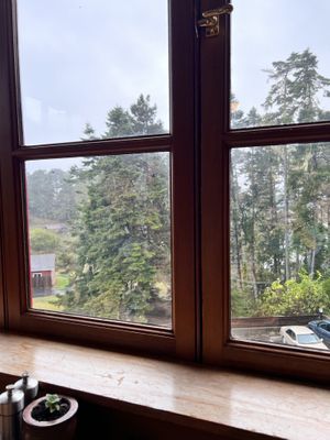 Brunch view  at The Stanford Inn by the Sea in Mendocino