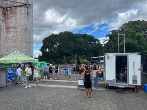 New Farm Markets - most Saturday mornings  at Findo FOODZ in New Farm