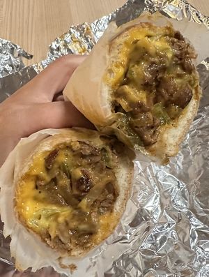 Vegan cheesesteak   at Chef Richie Deli in Hudson
