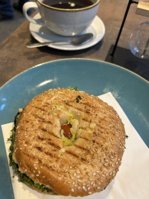 Bagel  at SANDWICHart CAFE  in Berlin