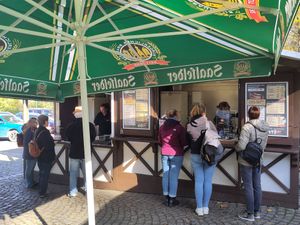  at Bratwursthütte Saalfelder Feengrotten - Kiosk in Saalfeld