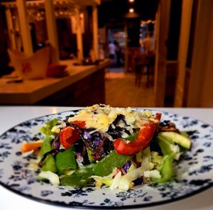 Salteado verduras con aceite de trufa at Solarillo 5 in Granada