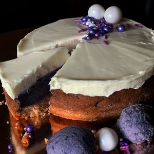 Purple Sweet Potato Pie in Las Vegas at From Scratch by James in Henderson