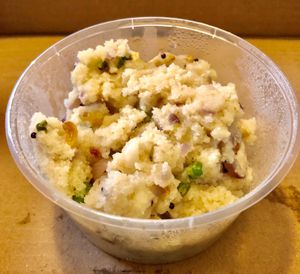 Upma at Bombay Bites Cafe in Abu Dhabi