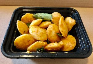 Mini idlis  at Bombay Bites Cafe in Abu Dhabi