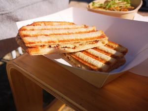 Cheeze and Bacon Toastie at Zen & Sprouts in Erskine