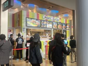   at KIX - Onigiri Burger - T1 in Osaka