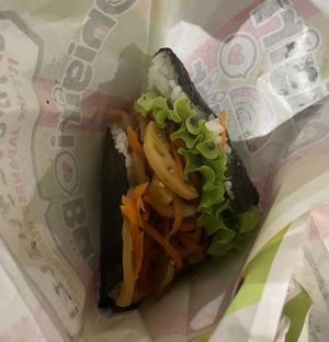   at KIX - Onigiri Burger - T1 in Osaka