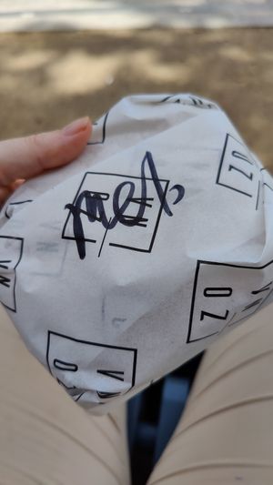 Sandwich at Zona Bistro in Prague