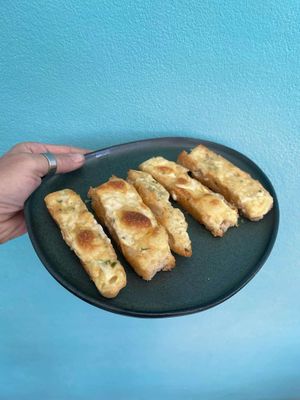 Garlic cheese bread sticks  at Summer Cafe in Koh Tao