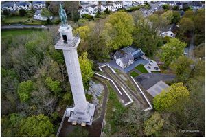 The Column site by Tony Starczewski at Twr Marcwis Anglesey Column in Llanfairpwllgwyngyll