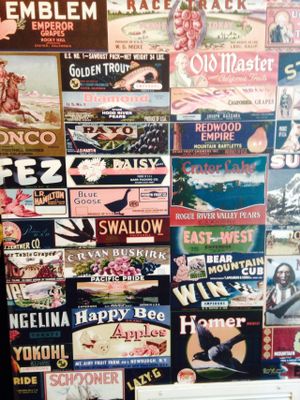 Another wall at Kure Superfoods in Portland