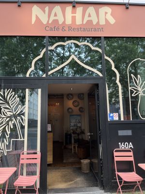 Vegan Moroccan food, delicious   at NAHAR in Frankfurt