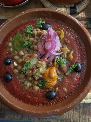 Chickpea tomato   at NAHAR in Frankfurt