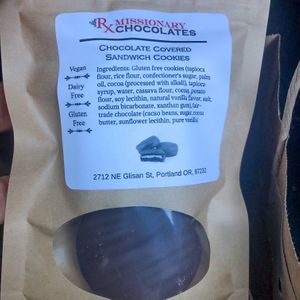 Chocolate covered cookies  at Missionary Chocolates in Portland