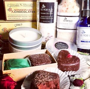 Bath and body and chocolates oh my!  at Missionary Chocolates in Portland