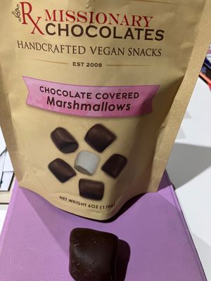 Chocolate covered Dandies at Missionary Chocolates in Portland